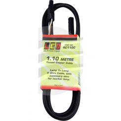 Autolamps Cable 1.1 Metre To 4 Wire Joins Gen2 @ Rear Of Trailer.