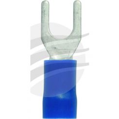 Jaylec Spade Terminal 4mm Crimp [ref Narva 56066BL] Pack 10