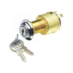 Cole Hersee Marine Ignition Switch H/D 10A Off/Ign/Ign Start Key