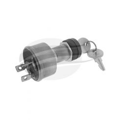 Jaylec Ignition Switch Heavy Duty Marine 12V 15Amp 3 Screw Terminals
