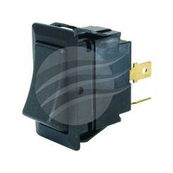 Cole Hersee Rocker Switch On/Off 12/24V 25Amp Spst 2 Blade Terminals