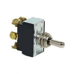 Cole Hersee Toggle Switch On/Off 12/24V 25Amp Spst 2 Screw Terminals