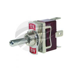 Britax Toggle Switch On/Off/On 12/24V 10Amp Spdt 3 Blade Terminals