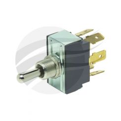Cole Hersee Toggle Switch On/Off/On 12/24V 25Amp Dpdt 6 Blade Terminals