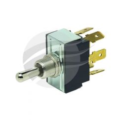 Cole Hersee Toggle Switch On/On 12/24V 25Amp Dpdt 6 Blade Terminals