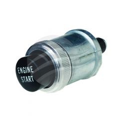 Cole Hersee Push Button Switch Off/Mom On 12V 30Amp Engine Start Imprint