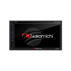 Nakamichi Double Din 6.75" Am Fm Cd Dvd Full Glass Screen with Mirror