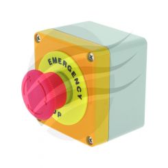 Jaylec Emergency Stop Switch Latching N/Closed & N/Open Contacts Metal