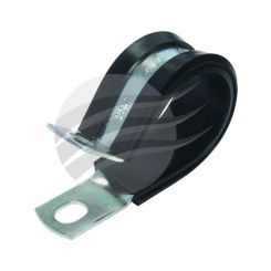 Kale Pack 10 P Clip 27mm Stainless Steel W/Rubber Insert
