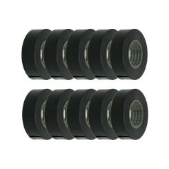 Nitto Tape 19mm X 20M Pvc Harness Tape [ref Narva 56838BK/10] Pack 10