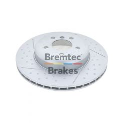 Bremtec Euro-Line High Grade Disc Brake Rotor (Single) 345mm