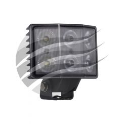 Ignite LED Rectangle Worklamp Flood Beam 9 - 36V 60W 6 Led's Black
