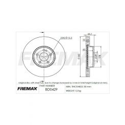 Fremax Brake Disc