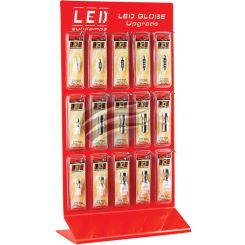 Autolamps LED Globe Display w/udes 3X T10/T15/T20 Wedges/Festoon