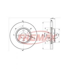 Fremax Brake Disc Front Pair
