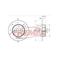 Fremax Brake Disc Front Pair