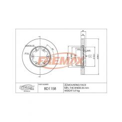 Fremax Brake Disc Front Pair
