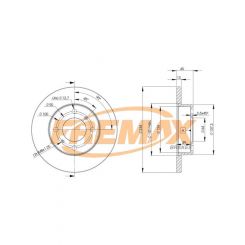 Fremax Brake Disc Front Pair