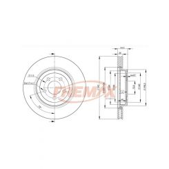 Fremax Brake Disc Front Each