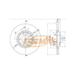 Fremax Brake Disc Front Pair