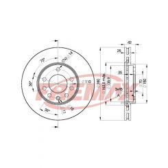 Fremax Brake Disc Front Pair