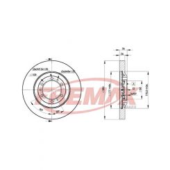 Fremax Brake Disc Front Pair