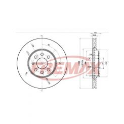 Fremax Brake Disc Front Pair