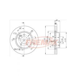 Fremax Brake Disc Front Each