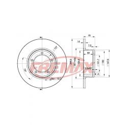 Fremax Brake Disc Front Pair