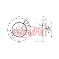 Fremax Brake Disc Front Pair