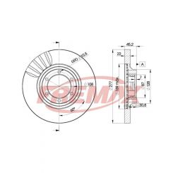 Fremax Brake Disc Front Pair