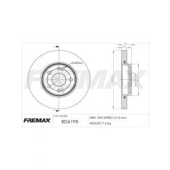 Fremax Brake Disc Front Pair
