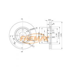 Fremax Brake Disc Front Pair