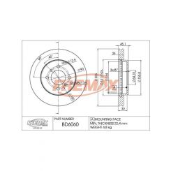 Fremax Brake Disc Front Pair