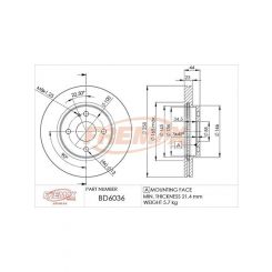 Fremax Brake Disc Front Pair