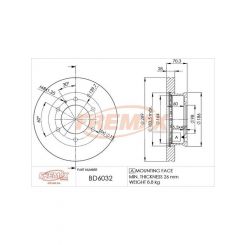 Fremax Brake Disc Front Pair