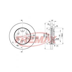 Fremax Brake Disc Front Pair
