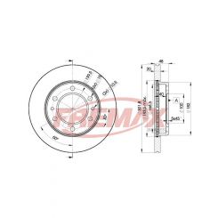 Fremax Brake Disc Front Pair