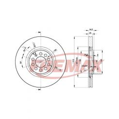 Fremax Brake Disc Front Pair