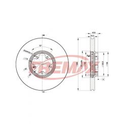 Fremax Brake Disc Front Pair