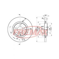 Fremax Brake Disc Front Pair