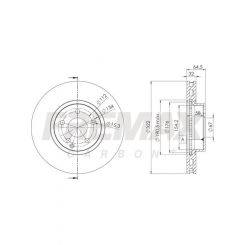 Fremax Brake Disc Front Each