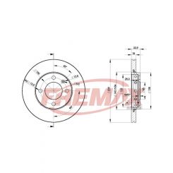 Fremax Brake Disc Front Pair