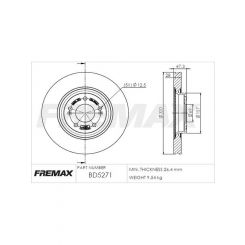 Fremax Brake Disc Front Pair