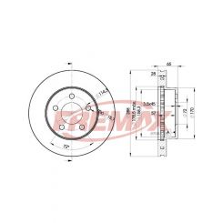 Fremax Brake Disc Front Pair