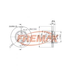 Fremax Brake Disc Front Pair
