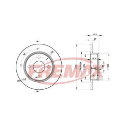 Fremax Brake Disc Front Pair