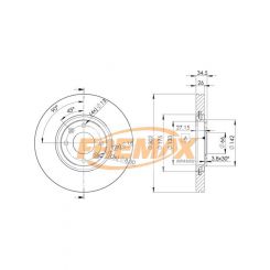 Fremax Brake Disc Front Pair