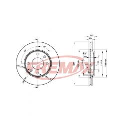 Fremax Brake Disc Front Pair