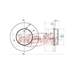 Fremax Brake Disc Front Pair
